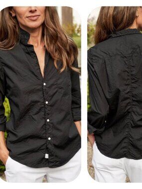Frank & Eileen Crinkle Barry Tailored Button-Up Shirt